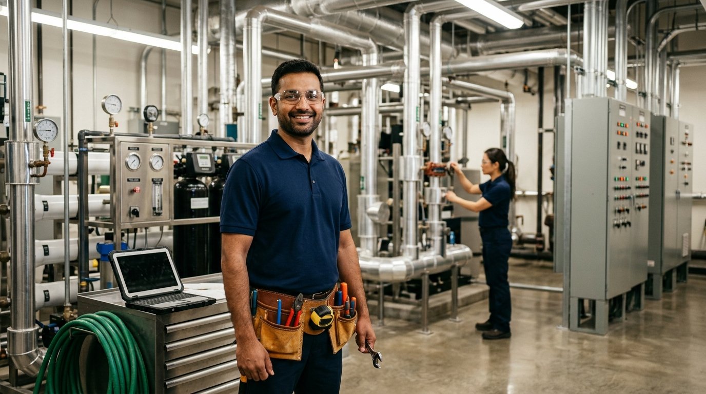 Sterile Mate skilled-trade contractor technician