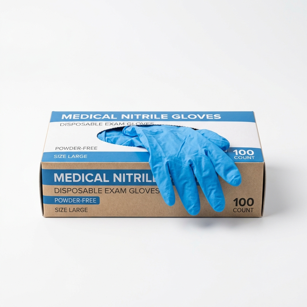 AMMEX Gloveworks nitrile exam gloves