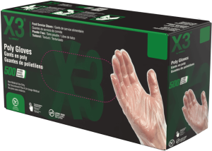 Gloveworks Poly Textured Industrial Gloves