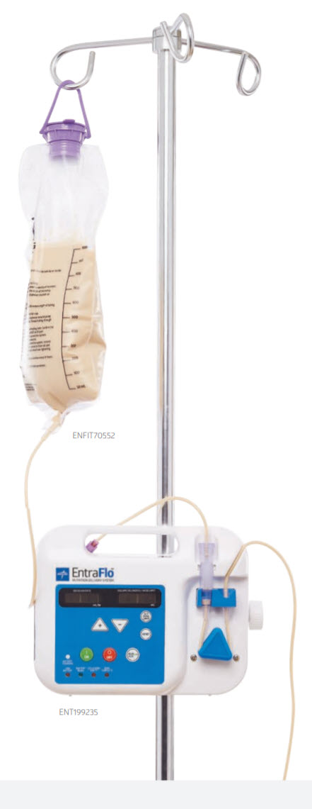 Medline ENFIT70552 - SET, PUMP, 1000ML BAG, ENFIT, MEDLINE, 30/CS - Image 2