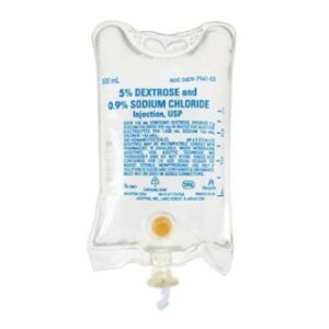 Hospira 794103 - DEX+SOD CHL, IVSOL 5-0.9% 500ML (24CS)
